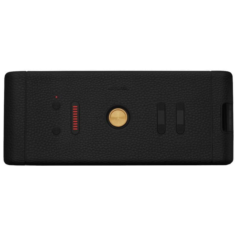 Desde arriba Marshall Middleton Black And Brass Negro - Altavoz Bluetooth