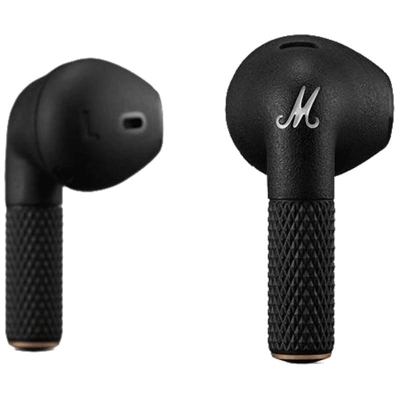Marshall Minor III preto - fones de ouvido bluetooth capacetes retrovisores