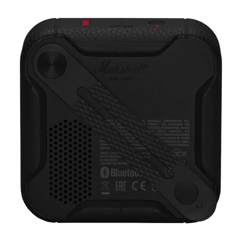 Enceinte Bluetooth Marshall Willen Noir vue arrière