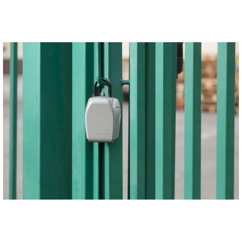 Master Lock 5414EURD Cuatro dígitos Gris - Caja de custodia imagen real