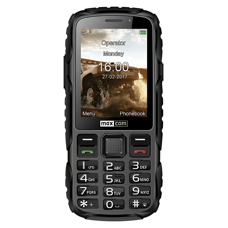 MaxCom MM920 Negro - Télefono rugerizado
