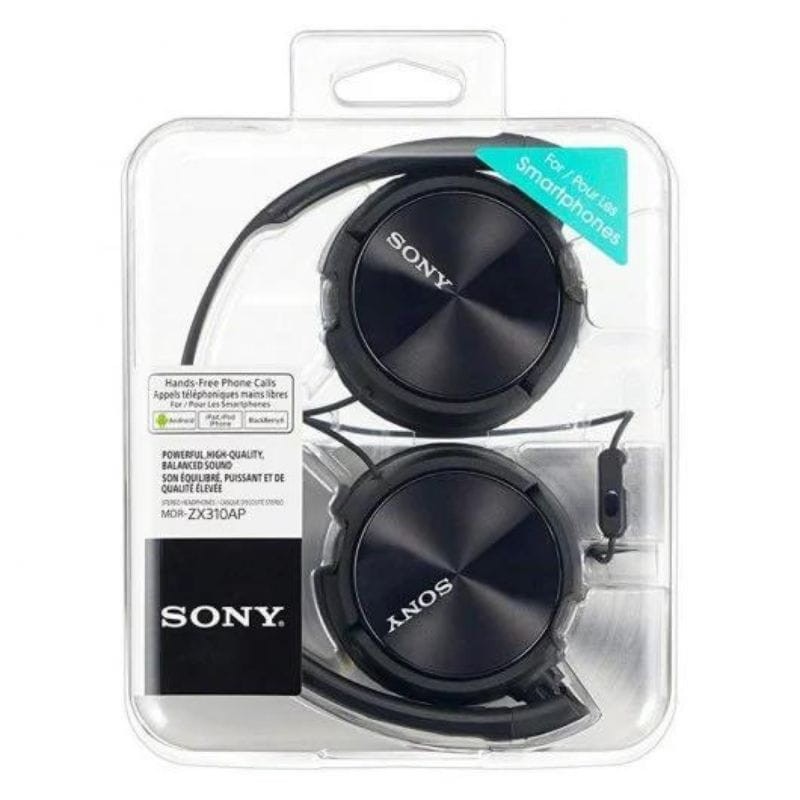 Sony MDRZX310APB.CE7 Micrófono Plegable 30 mm 1,2 metros Android Negro - Auriculares imagen de la caja