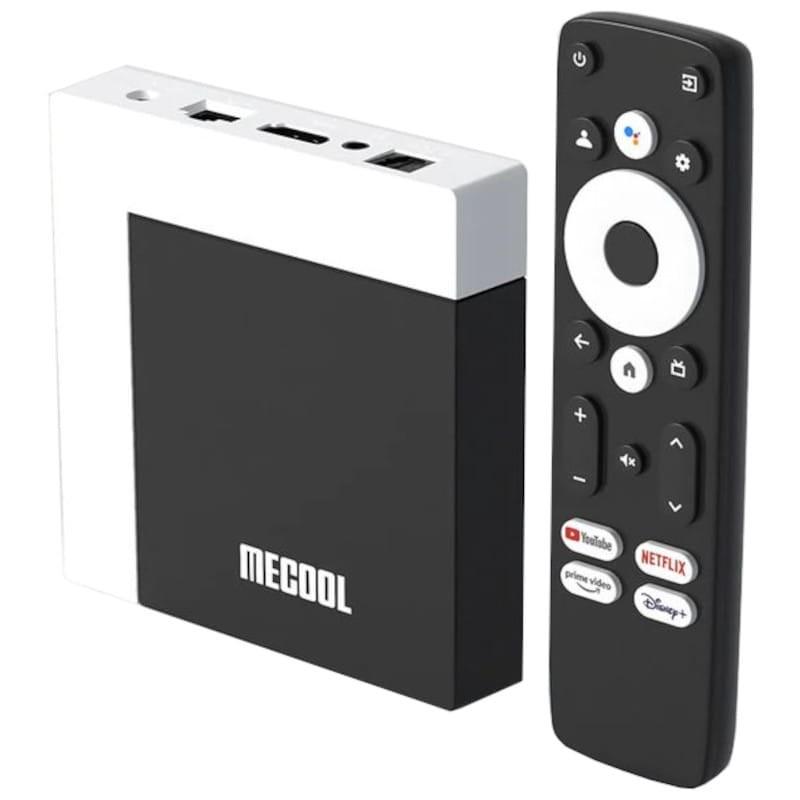 Mecool KM7 Plus S905Y4 2GB/16GB Certificado Netflix 4K Google TV Android 11 - Android TV - Frontal