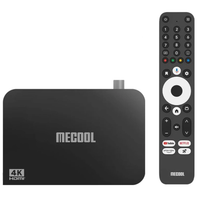 Mecool KT2 S905Y4 2GB/32GB TDT Certificado Netflix Android TV Negro - Android TV