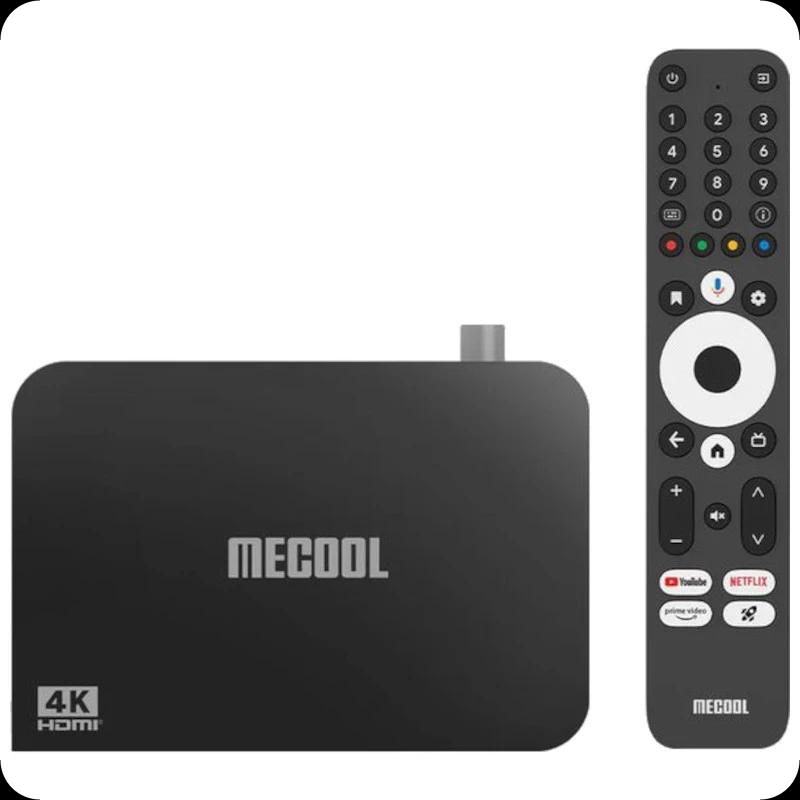 Mecool KT2 S905Y4 2GB/32GB TDT Certificado Netflix Android TV Negro - Android TV