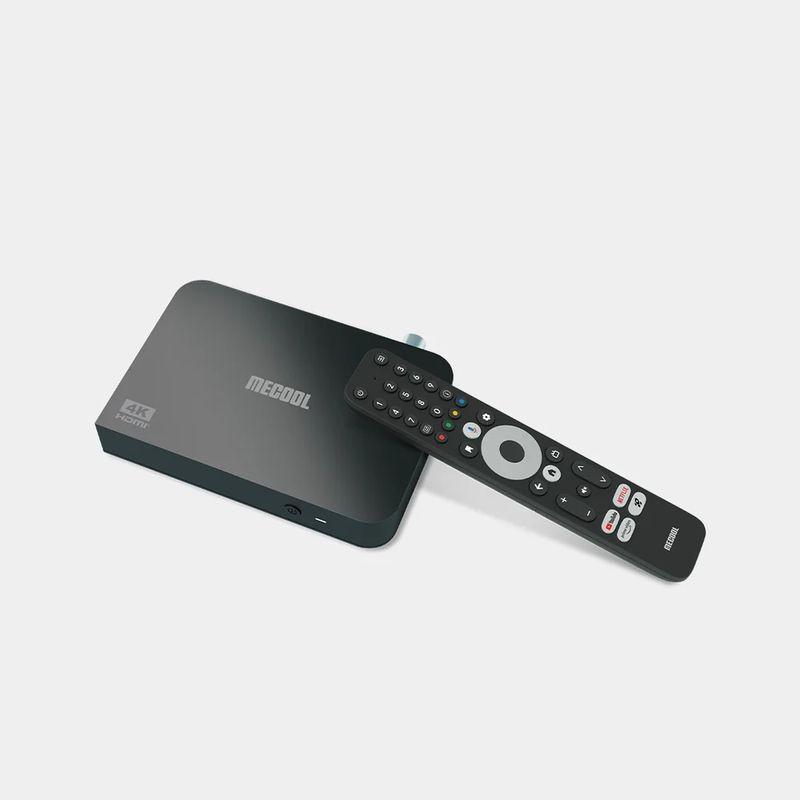 Adaptable Mecool KT2 S905Y4 2GB/32GB TDT Certificado Netflix Android TV Negro - Android TV