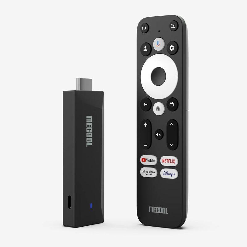 Frente de MECOOL MEgo1 Realtek RTD1325 2 GB/8 GB Google TV - Android TV Stick
