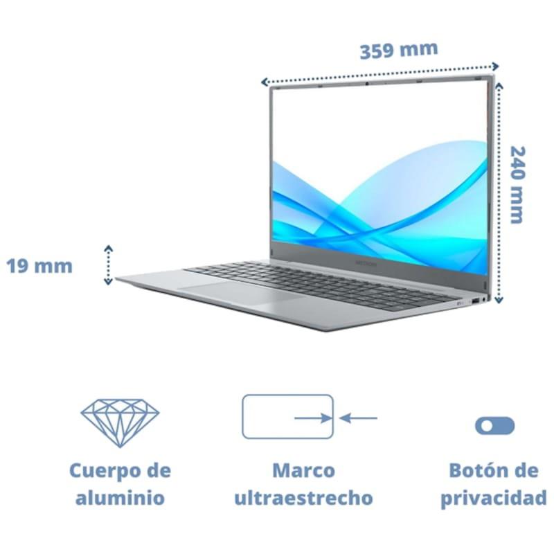 Medion Akoya E15301 MD62428 Ryzen 5 3500U/8GB/512GB - Portátil 15.6 Dimensiones