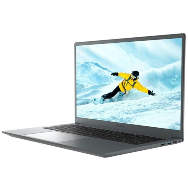 Medion Akoya E17223/Intel Celeron N100/4GB/128GB Gris de 17.3 pulgadas