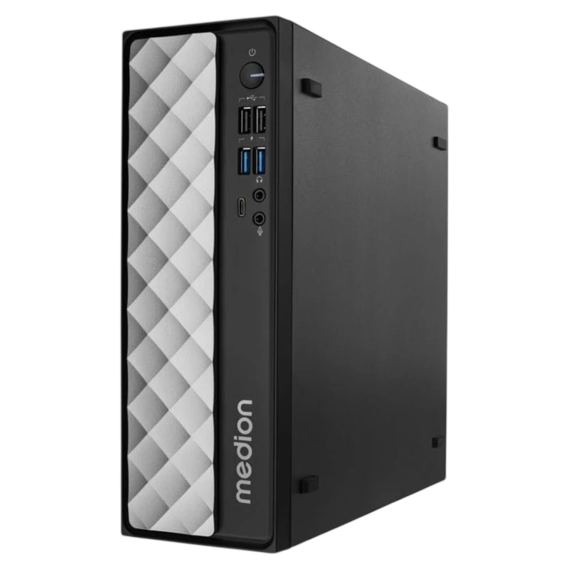 MEDION AKOYA T80 /Intel Core i5-12450H /16GB /512GB /W11 Home Negro - Mini PC