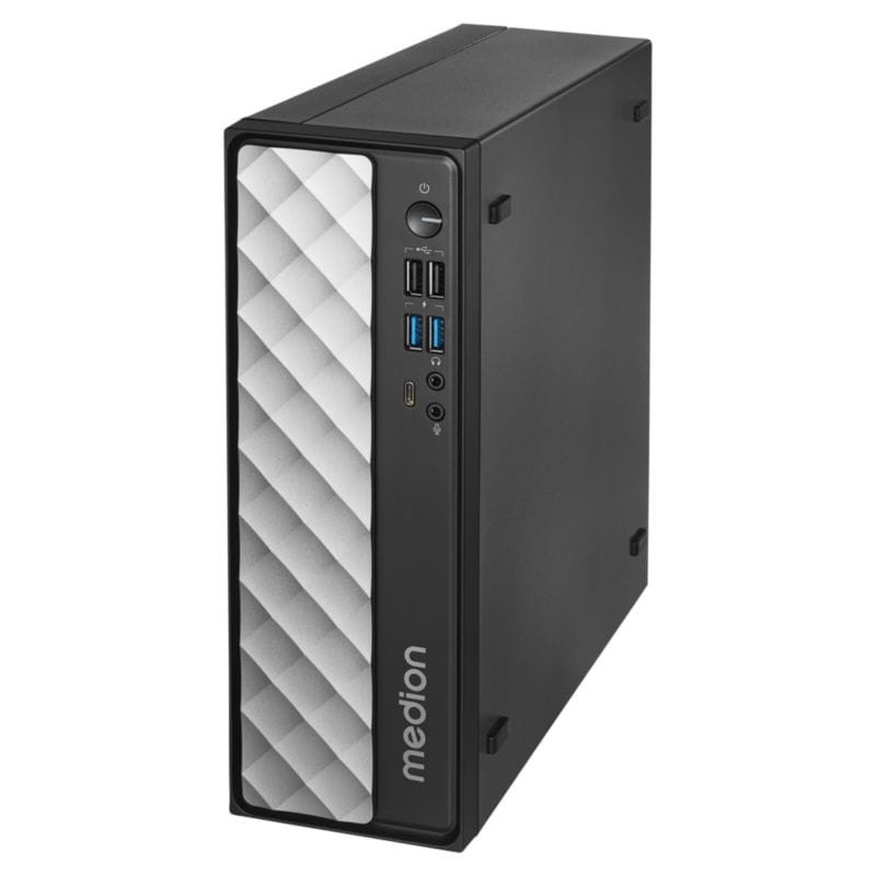Vista general del Mini PC MEDION AKOYA T80 /Intel Core i5-12450H /16GB /512GB