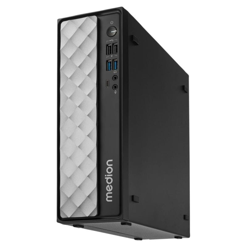 Mini PC MEDION AKOYA T80 /Intel Core i5-12450H /16GB /512GB con con Wi-Fi 6E y Bluetooth 5.3