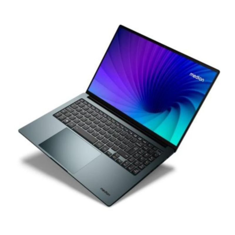 Vista general del Medion S16431/Intel core ultra 5-125h/16GB/512GB Gris