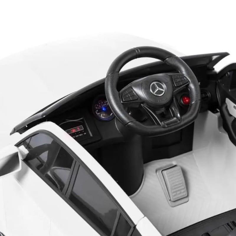Volante de Mercedes GLC Coupé Edition Branco - Carro Elétrico para Crianças
