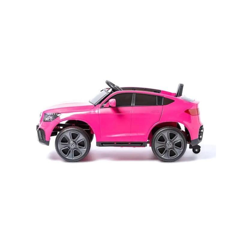Lateral de Mercedes GLC Coupé Edition Rosa - Coche eléctrico para niños