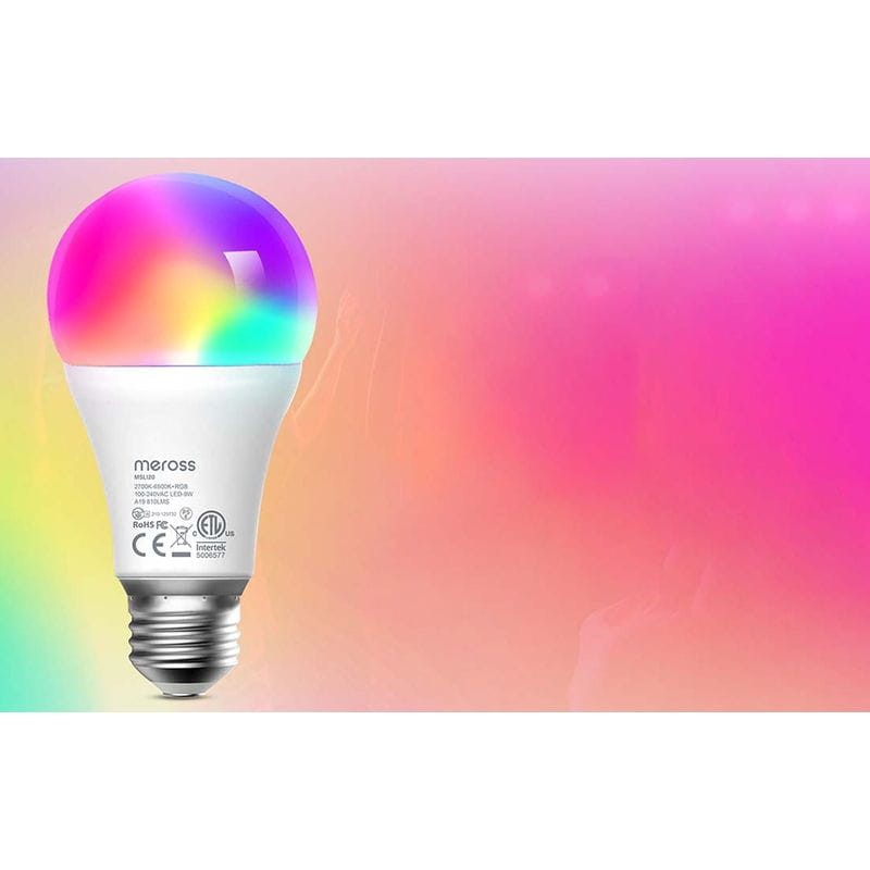 Frontal de Meross MSL120 WIFi LED HomeKit - Bombilla inteligente