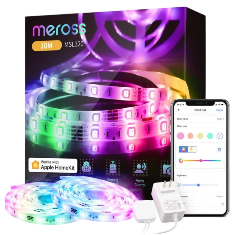 Meross MSL320 2x5m - Tiras LED RGB