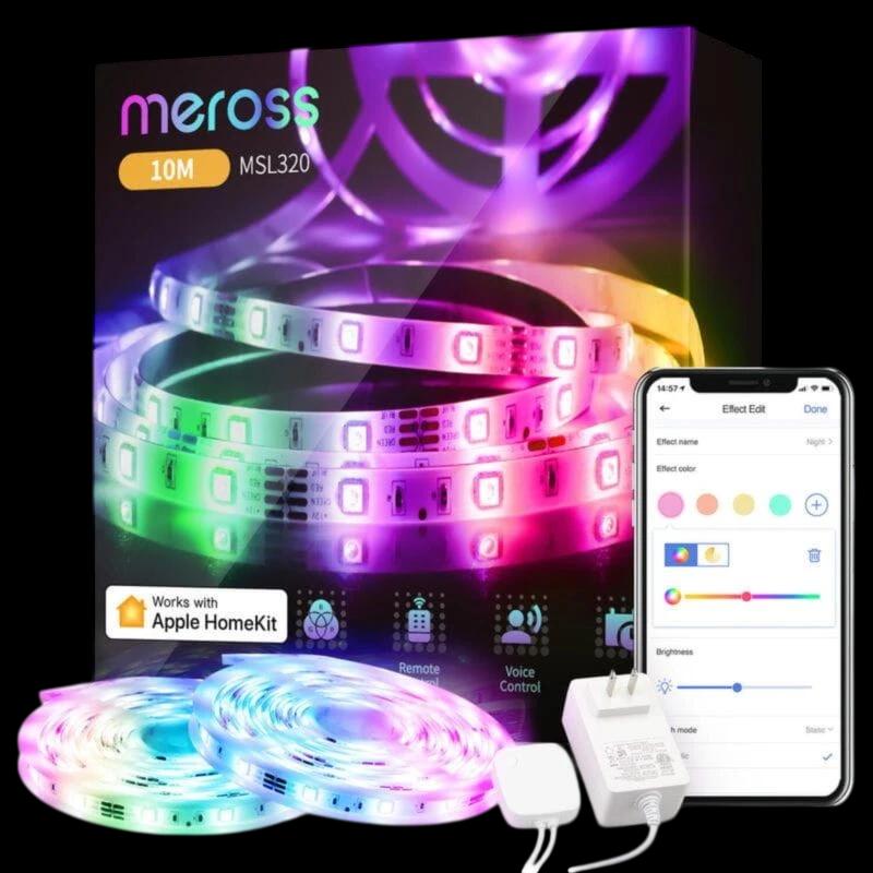 Meross MSL320 2x5m - Bandes de LED RVB