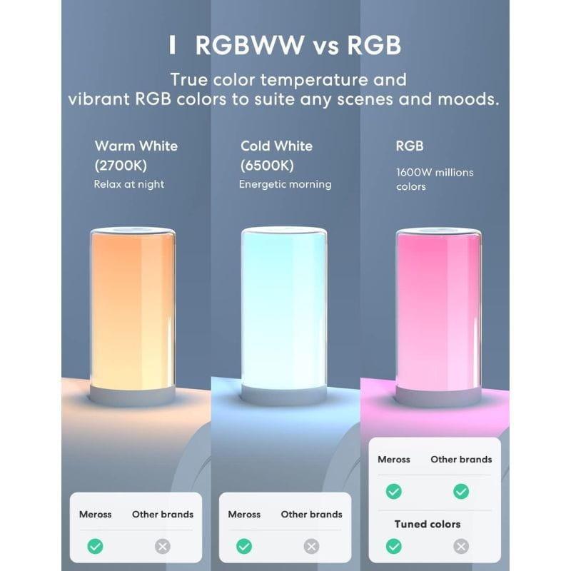 Meross MSL430 - Lámpara inteligente RGB