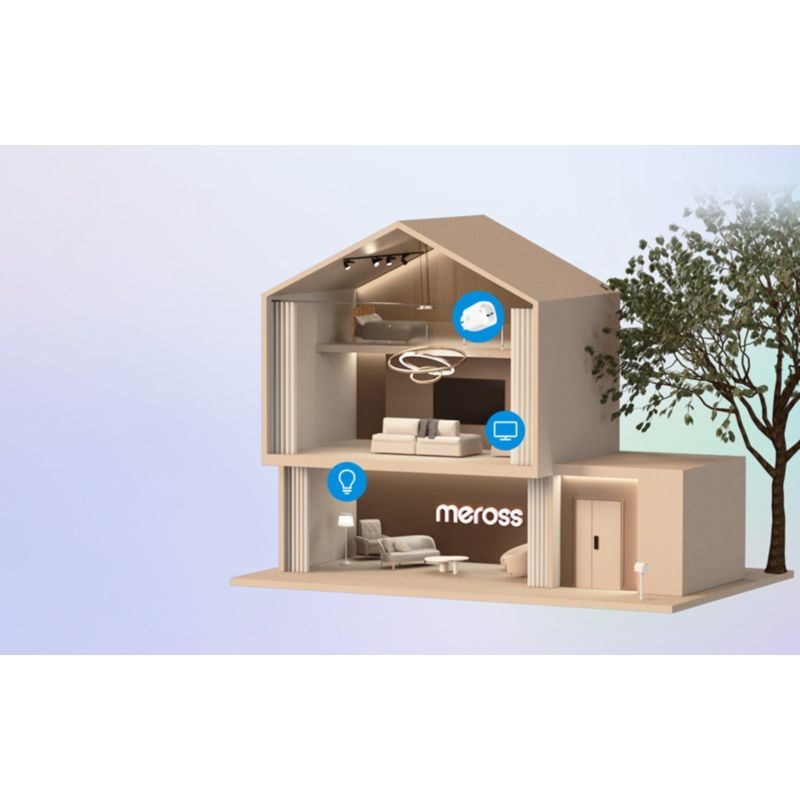 Enchufe inteligente MEROSS MSS315MA-EU con corriente máxima de 16A