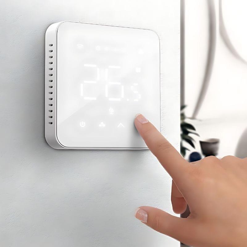 Meross MTS200HK HomeKit WiFi Branco - Termóstato inteligente com imagem real