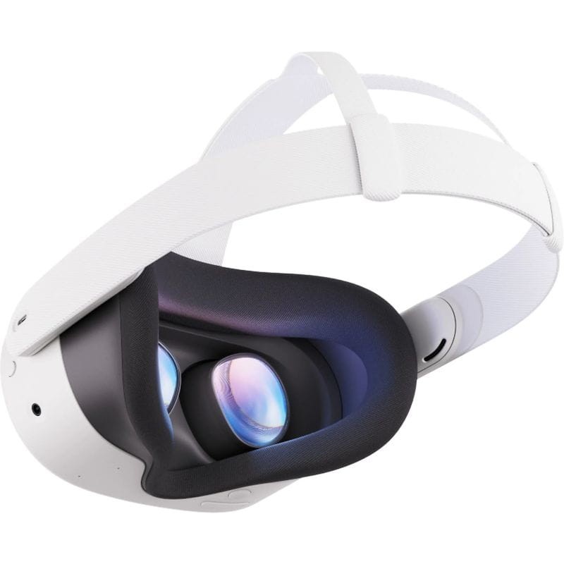 Traseira de Meta Quest 3S 256GB Branco - Óculos de Realidade Virtual