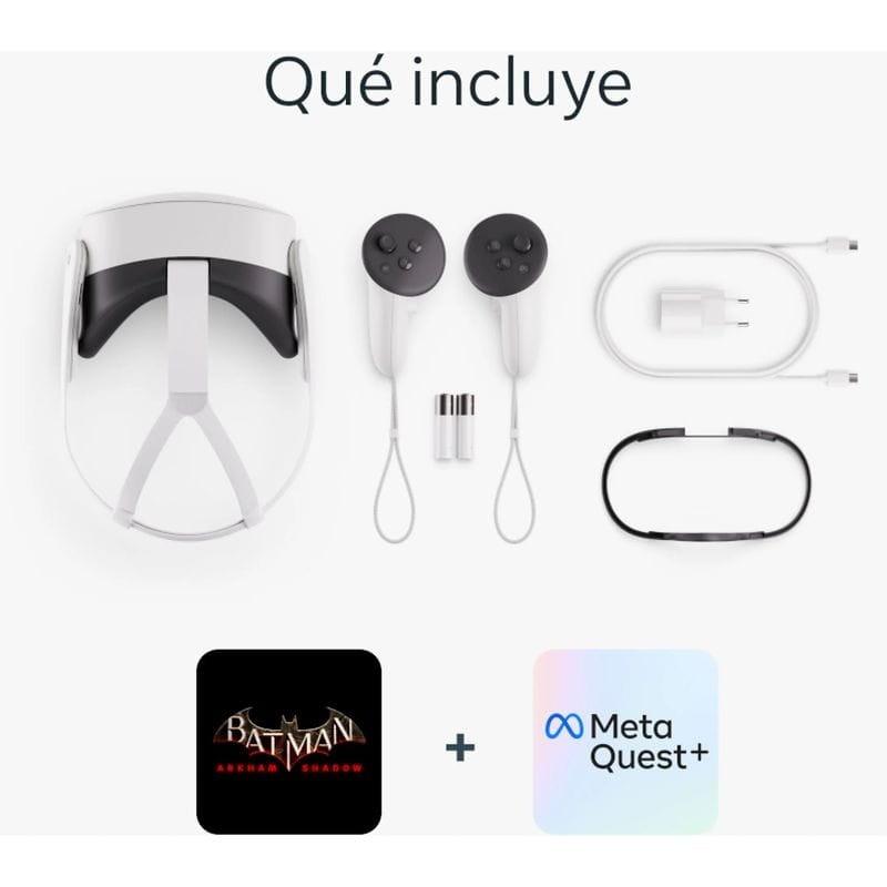 Conteúdo de Meta Quest 3S 256GB Branco - Óculos de Realidade Virtual