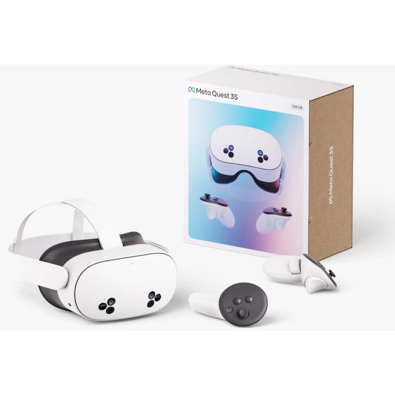 Caixa de Meta Quest 3S 256GB Branco - Óculos de Realidade Virtual