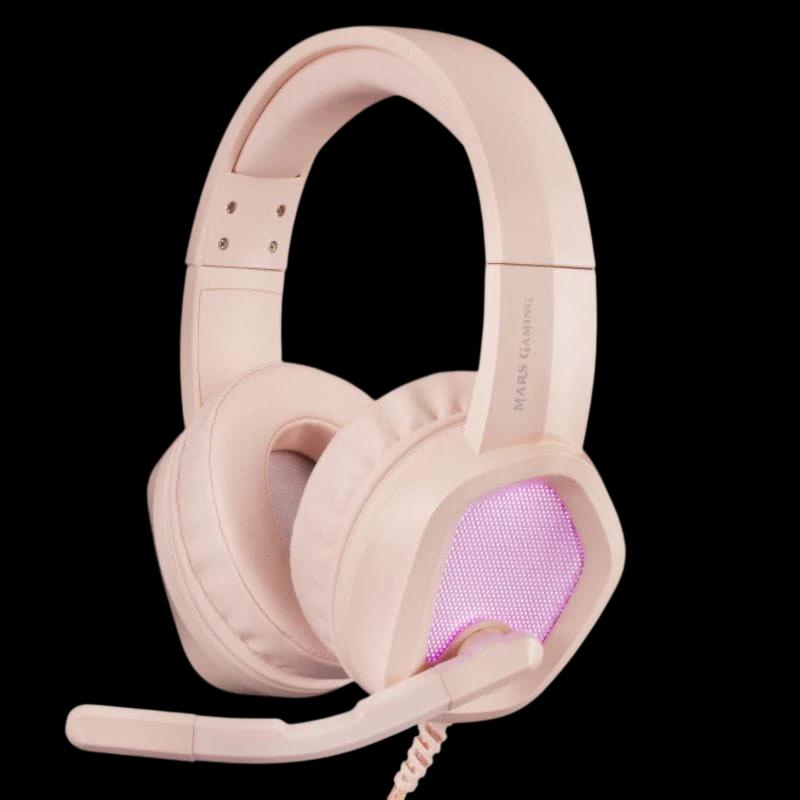 Mars Gaming MH320 Rosa -  Auriculares Gaming