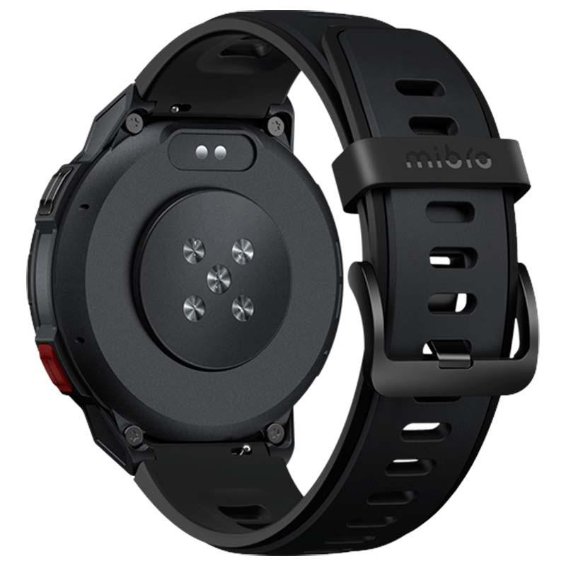 vista trasera del Reloj inteligente Mibro GS Pro Negro