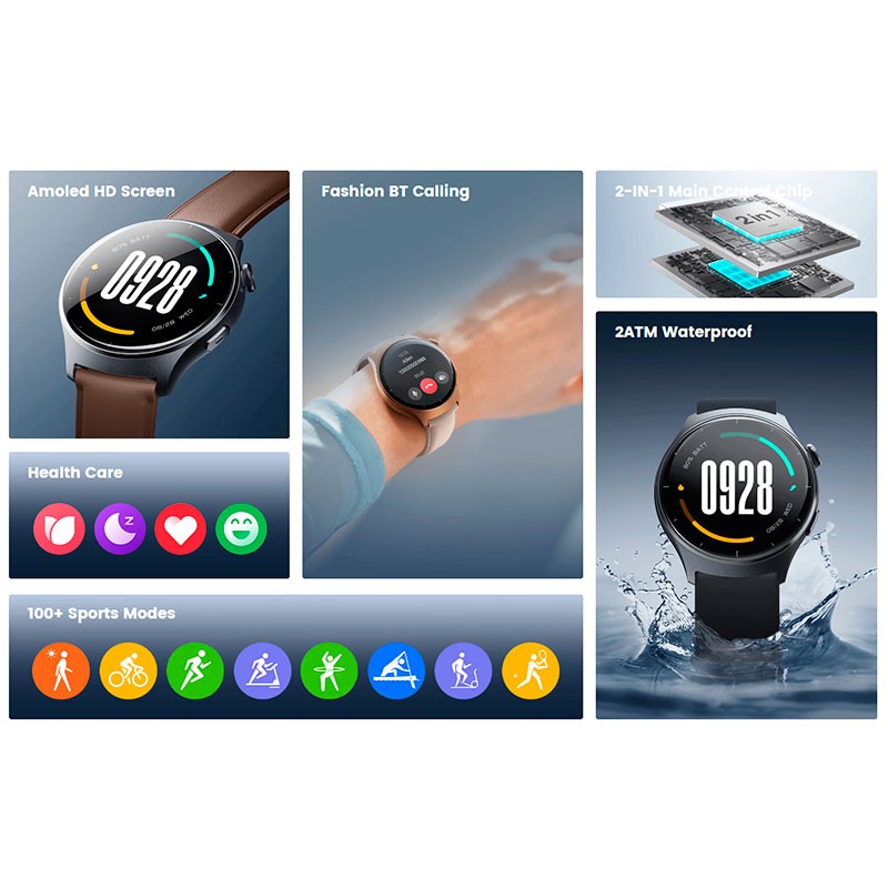 Mibro Watch Lite 3 Dourado - características principais