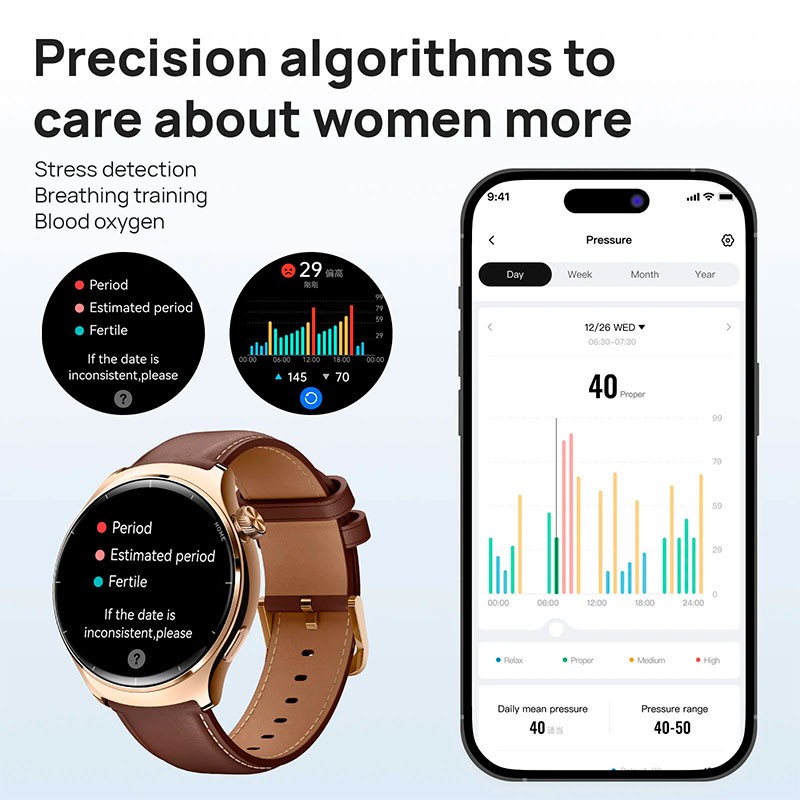 Mibro Lite 3 Pro verde - seguimiento de la salud