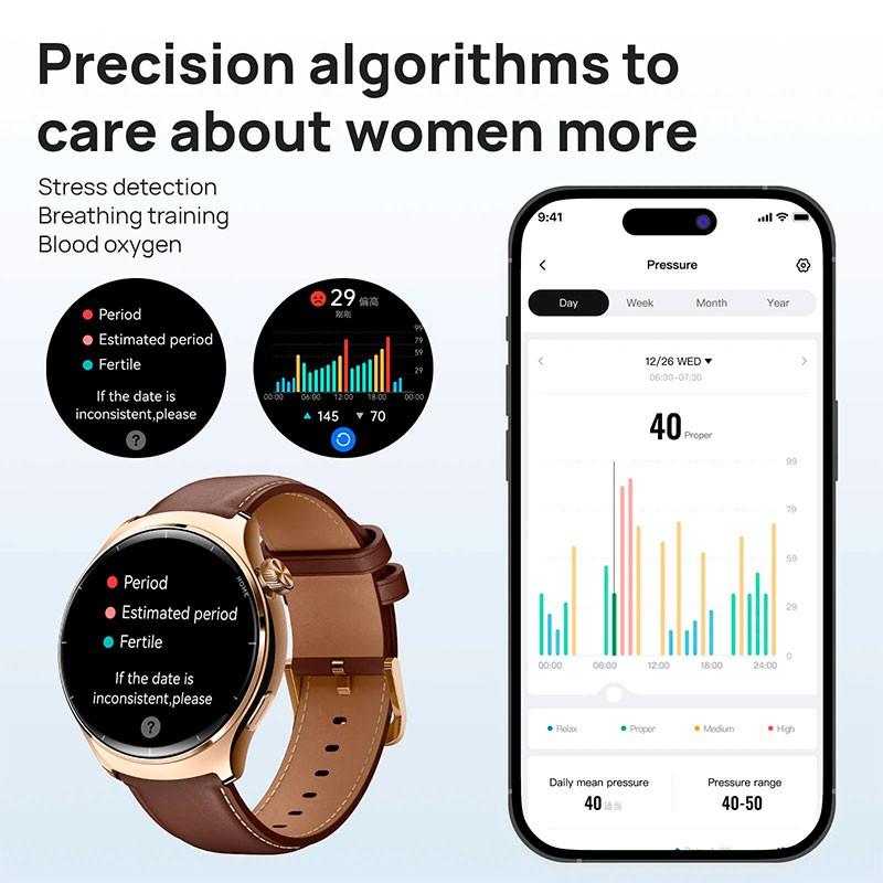 Mibro Lite 3 Pro verde - seguimiento de la salud