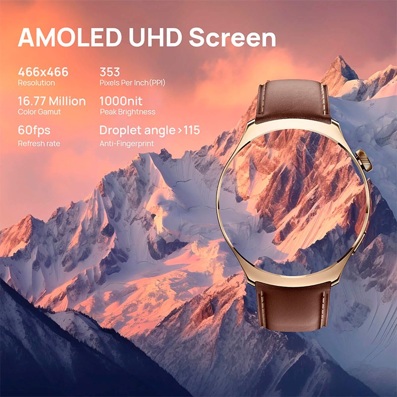 Mibro Lite 3 Pro verde - pantalla AMOLED UHD