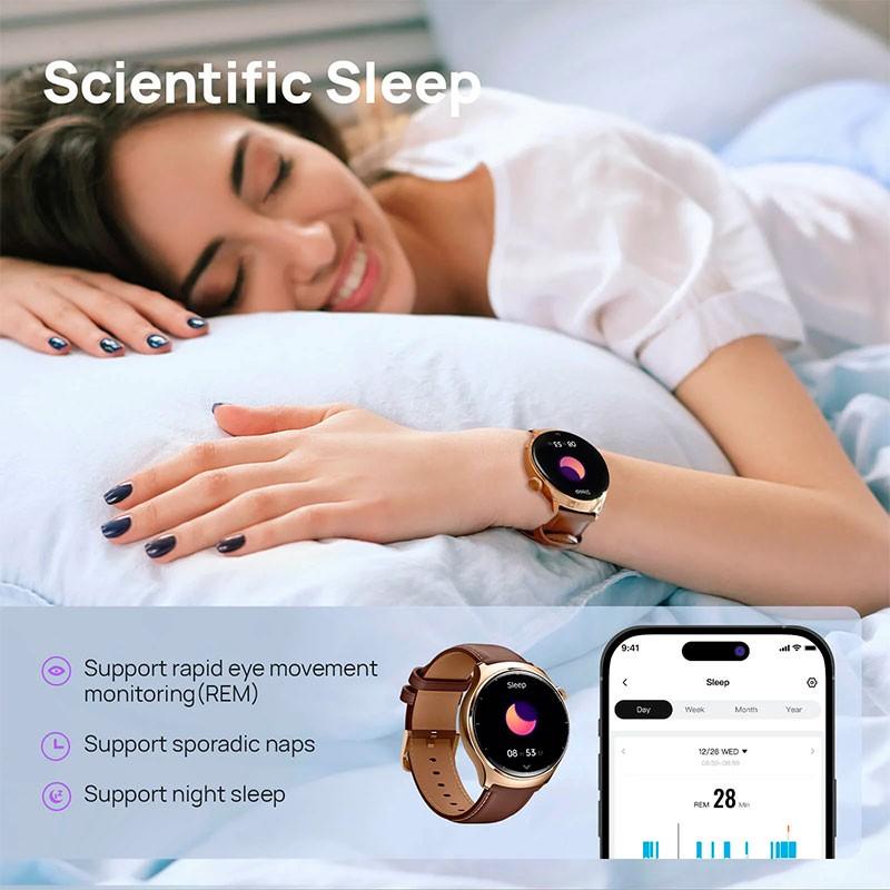 Mibro Lite 3 Pro verde - monitorización del sueño