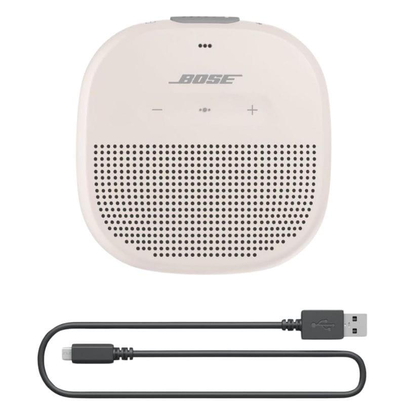 Bose SoundLink Micro White - Altifalante Bluetooth com cabo de carregamento