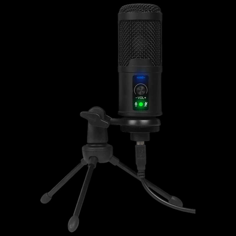 Microfone Condensador USB BM-65 Streaming/Estúdio