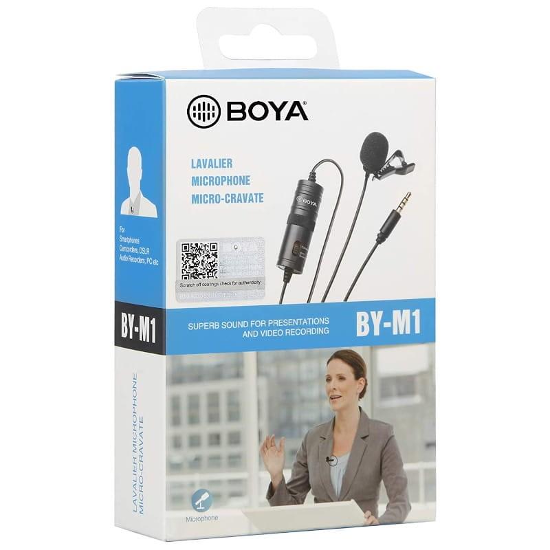 Microfone universal Boya By-M1 - Caixa