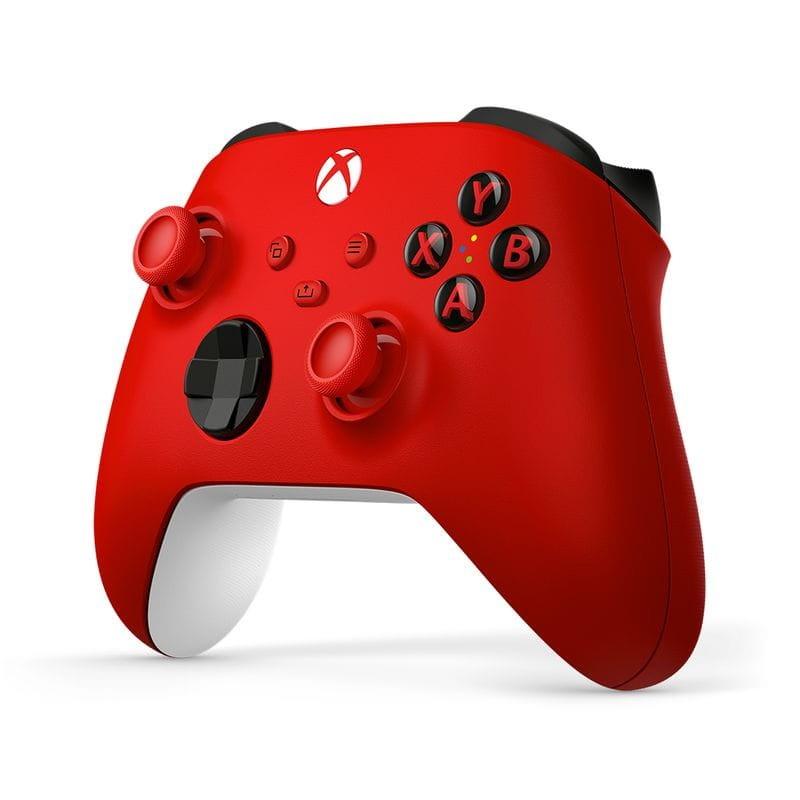 Frontal de Microsoft XBOX QAU-00012 Wireless Controller Vermelho - Gamepad XBOX
