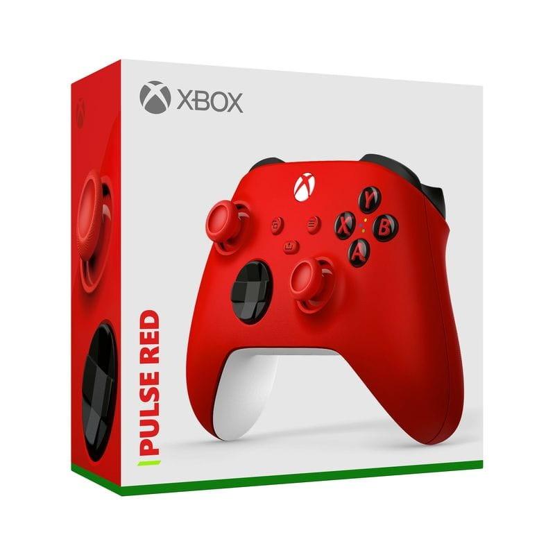 Caixa de Microsoft XBOX QAU-00012 Wireless Controller Vermelho - Gamepad XBOX