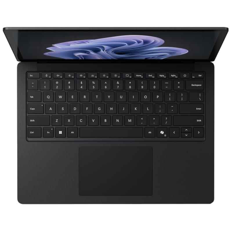 Microsoft Surface Laptop 6 Intel Core Ultra 5 135H/16GB/256GB/W11 Pro Preto - Portátil 13.5 Vista Superior com Teclado