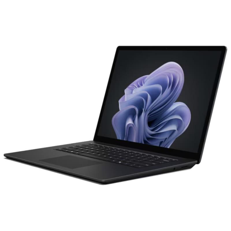 Microsoft Surface Laptop 6 Intel Core Ultra 5 135H/16GB/512GB/W11 Negro - Portátil 13.5 Vista frontal