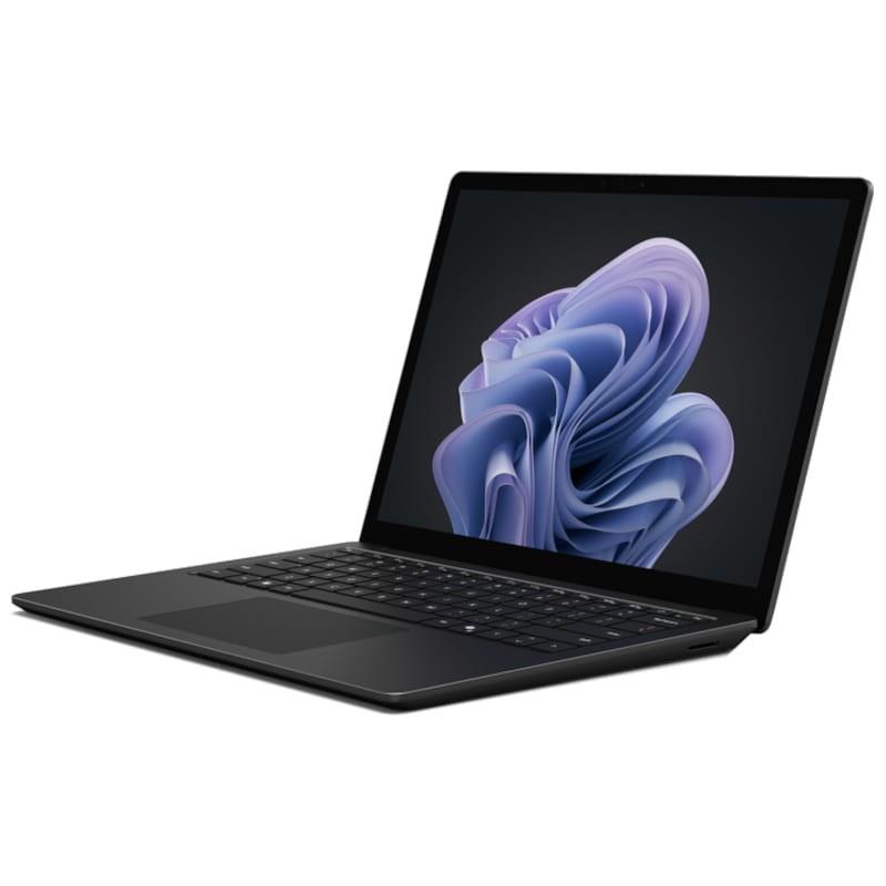 Microsoft Surface Laptop 6 Intel Core Ultra 7 165H/16GB/512GB/W11 Pro Noir - Vue avant de l'ordinateur portable 13,5