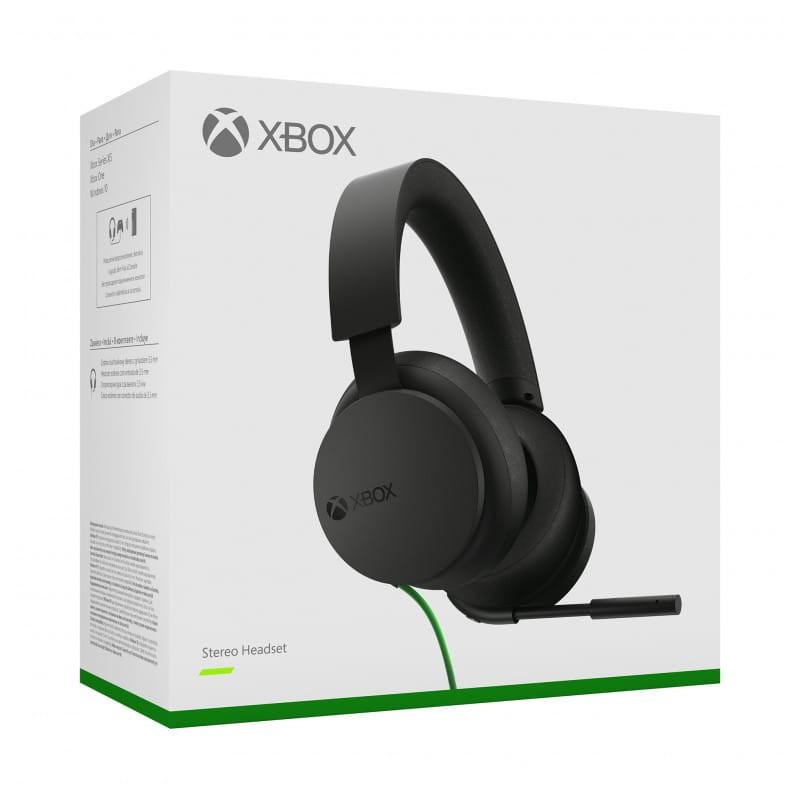 Microsoft Xbox Stereo Headset Black - Gaming Headset image de la boîte