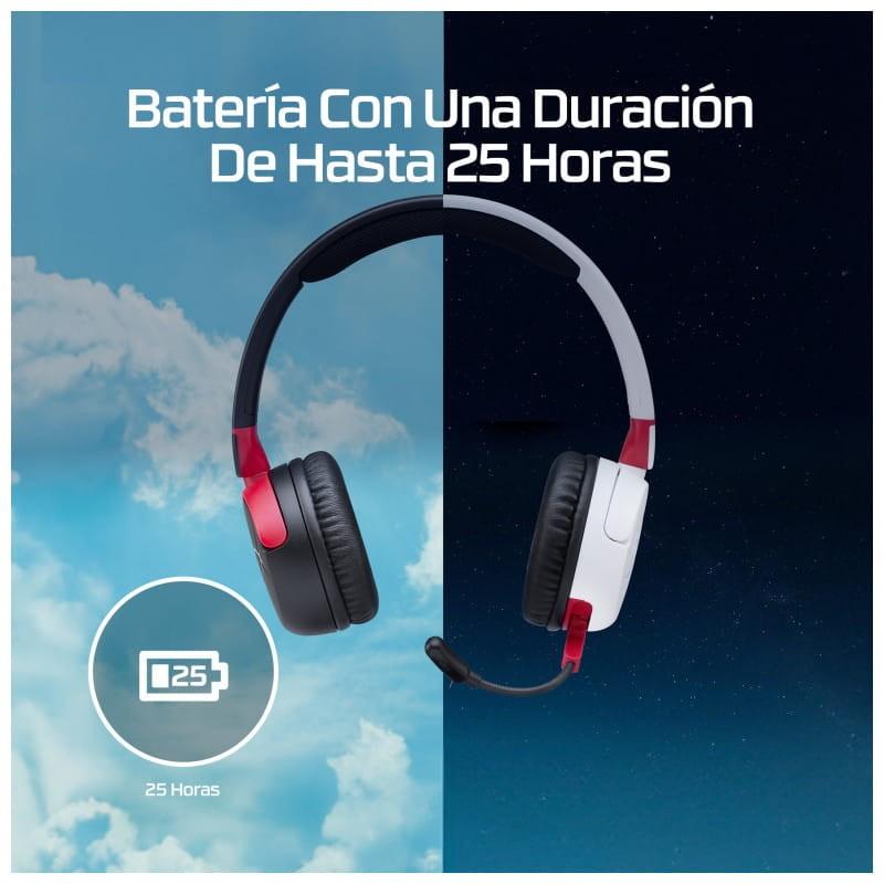 HyperX Cloud Mini : Autonomie de 25 - 85 dB - Batterie multiplateforme 25h
