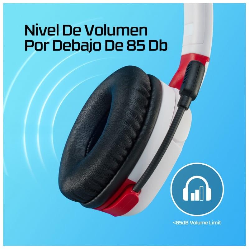 HyperX Cloud Mini : Autonomie de 25 - 85 dB - Multiplateforme faible volume