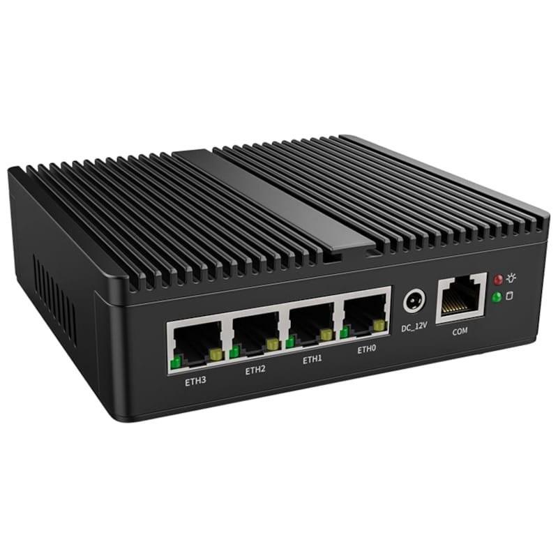 Mini PC G30B Intel N5105  i226 V3/8GB/256GB Firewall Router Fanless 2.5GbE - Mini PC - Frontal