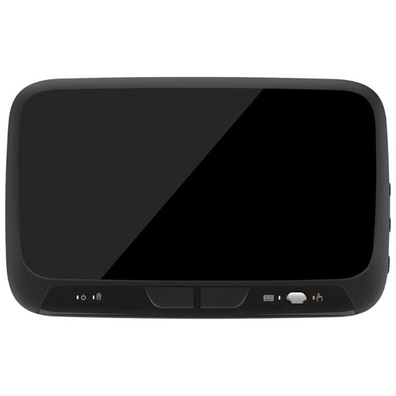 Trasera de Mini teclado inalámbrico H18 Plus Táctil retroiluminado