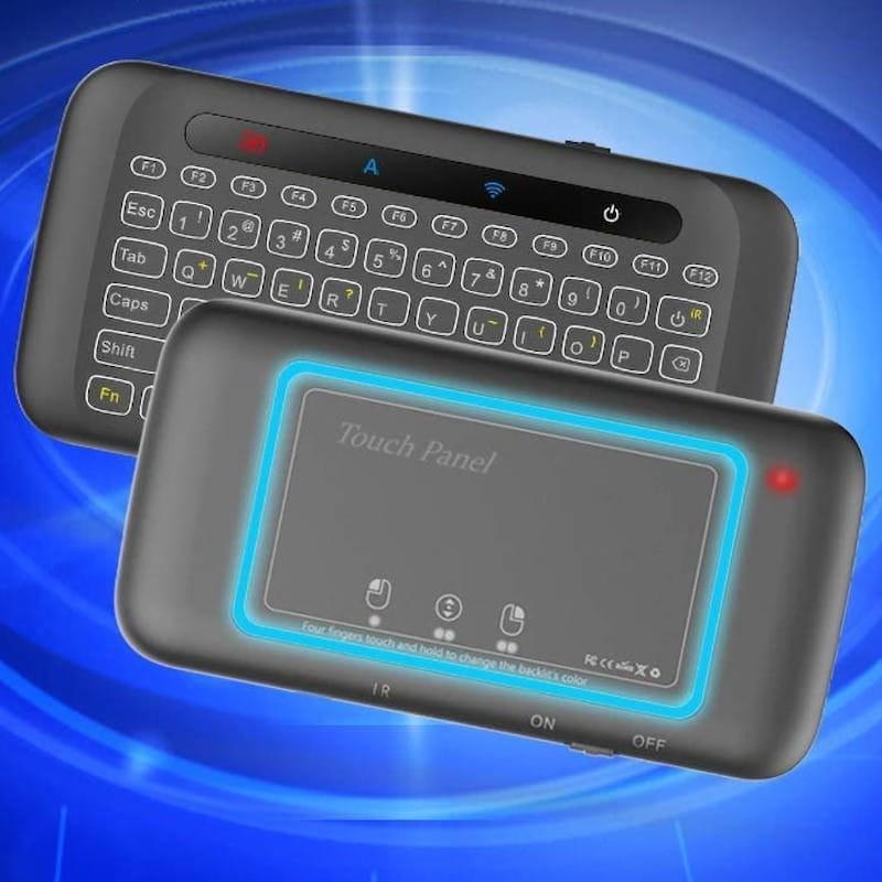 Mini teclado sem fio H20 Retroiluminado - Adaptável