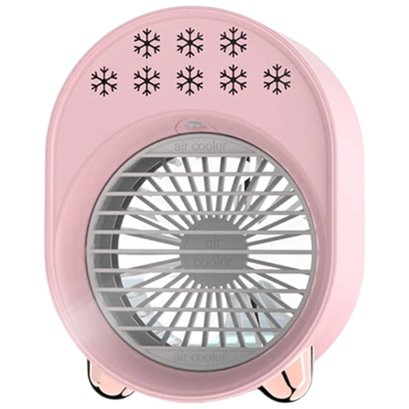 Mini Ventilador Aire Acondicionado Portátil A-208 Rosa